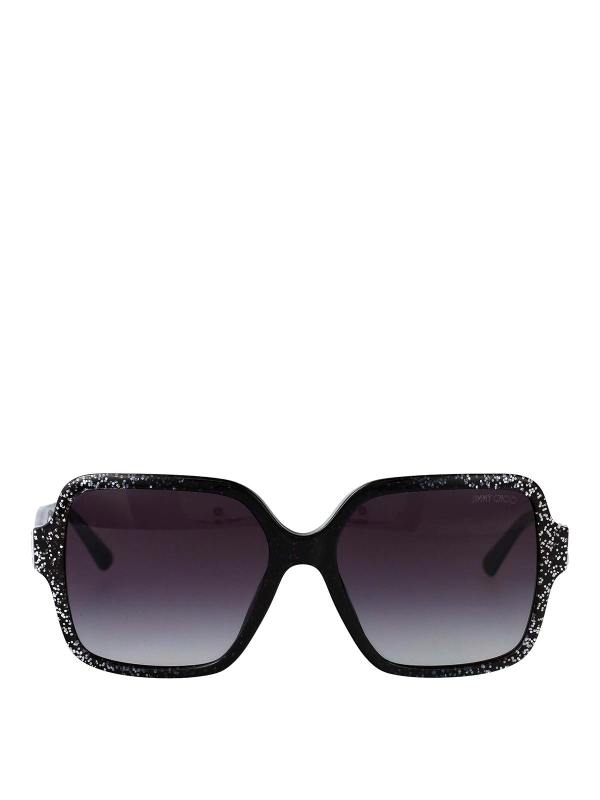 Jimmy Choo Lunettes De Soleil - Noir