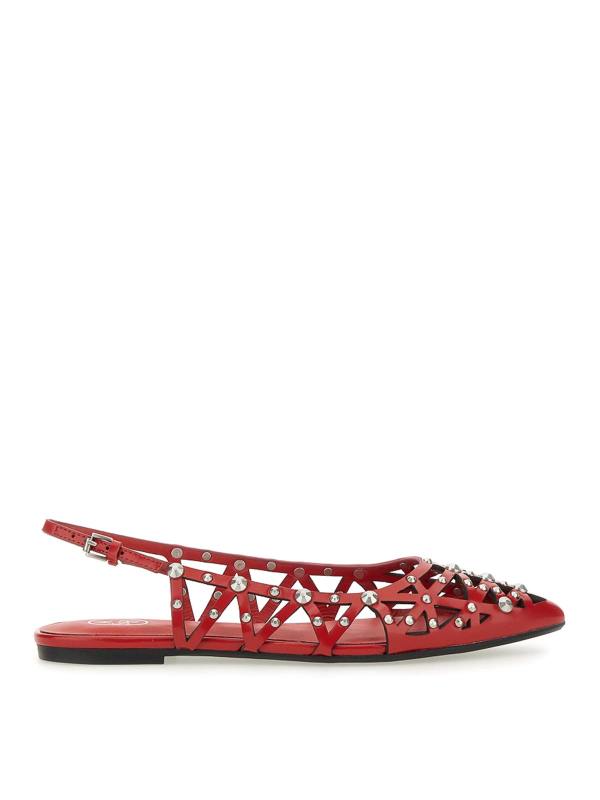 Ash Ballerines - Rouge