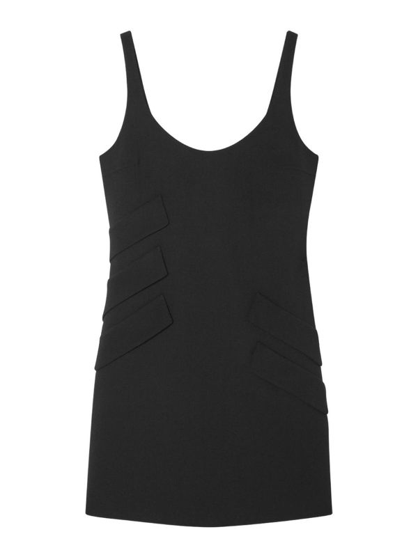 Versace Robe Au Genou - Noir