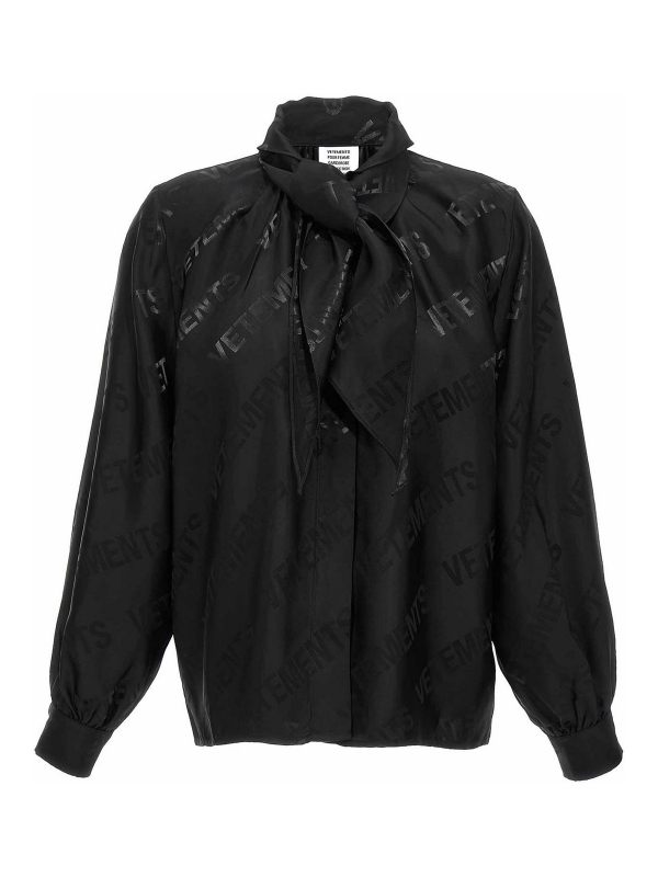 Vetements Blouse - Noir