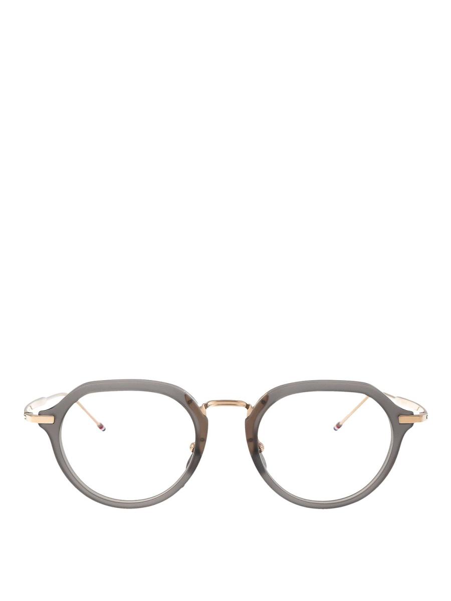 Thom Browne Lunettes De Soleil - Gris