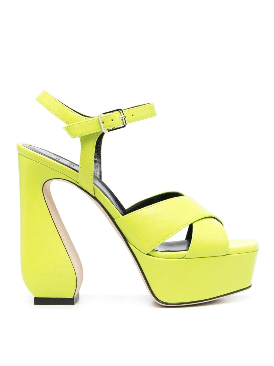 Si Rossi Sandales - Jaune