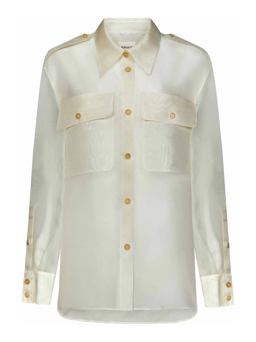 Khaite Chemise - Blanc