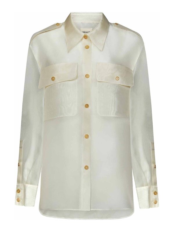 Khaite Chemise - Blanc