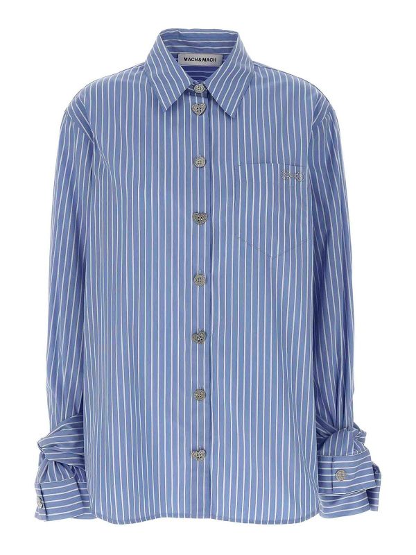 Mach & Mach Chemise - Bleu Clair