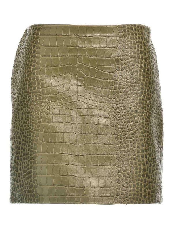 Ermanno Scervino Jupe Midi - Vert