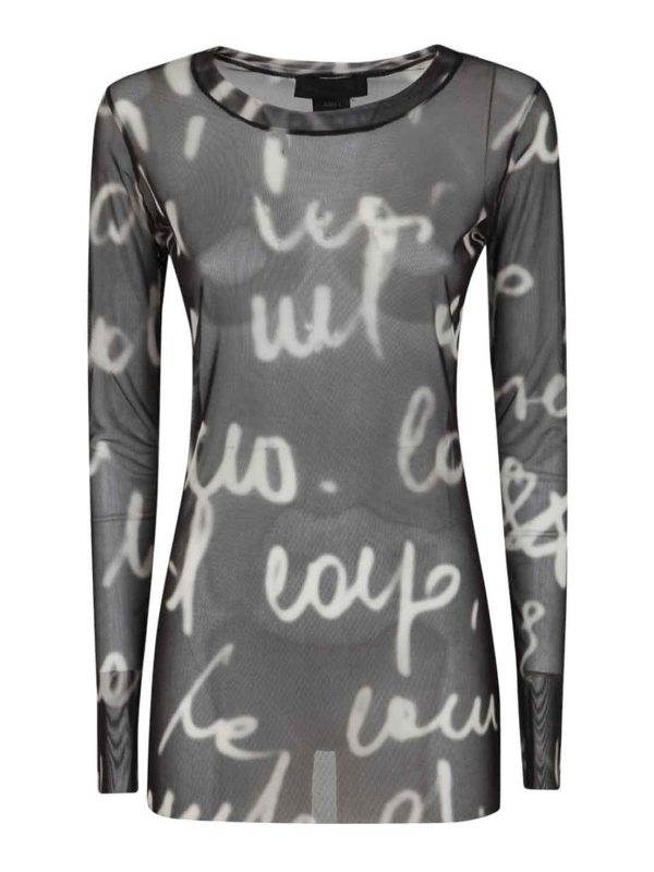 Maria Calderara Pull Col Rond - Noir