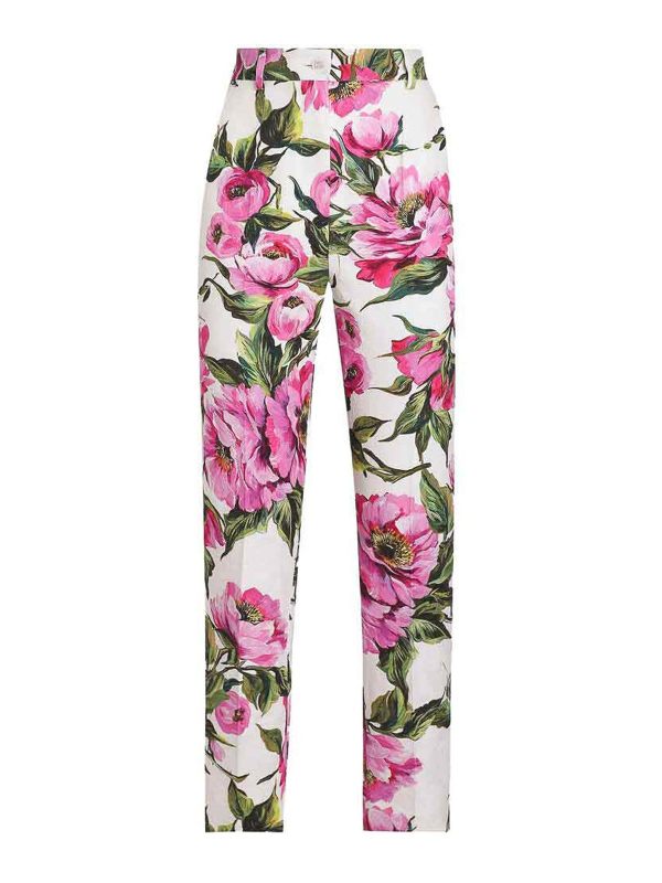 Dolce & Gabbana Pantalons Décontractés - Blanc