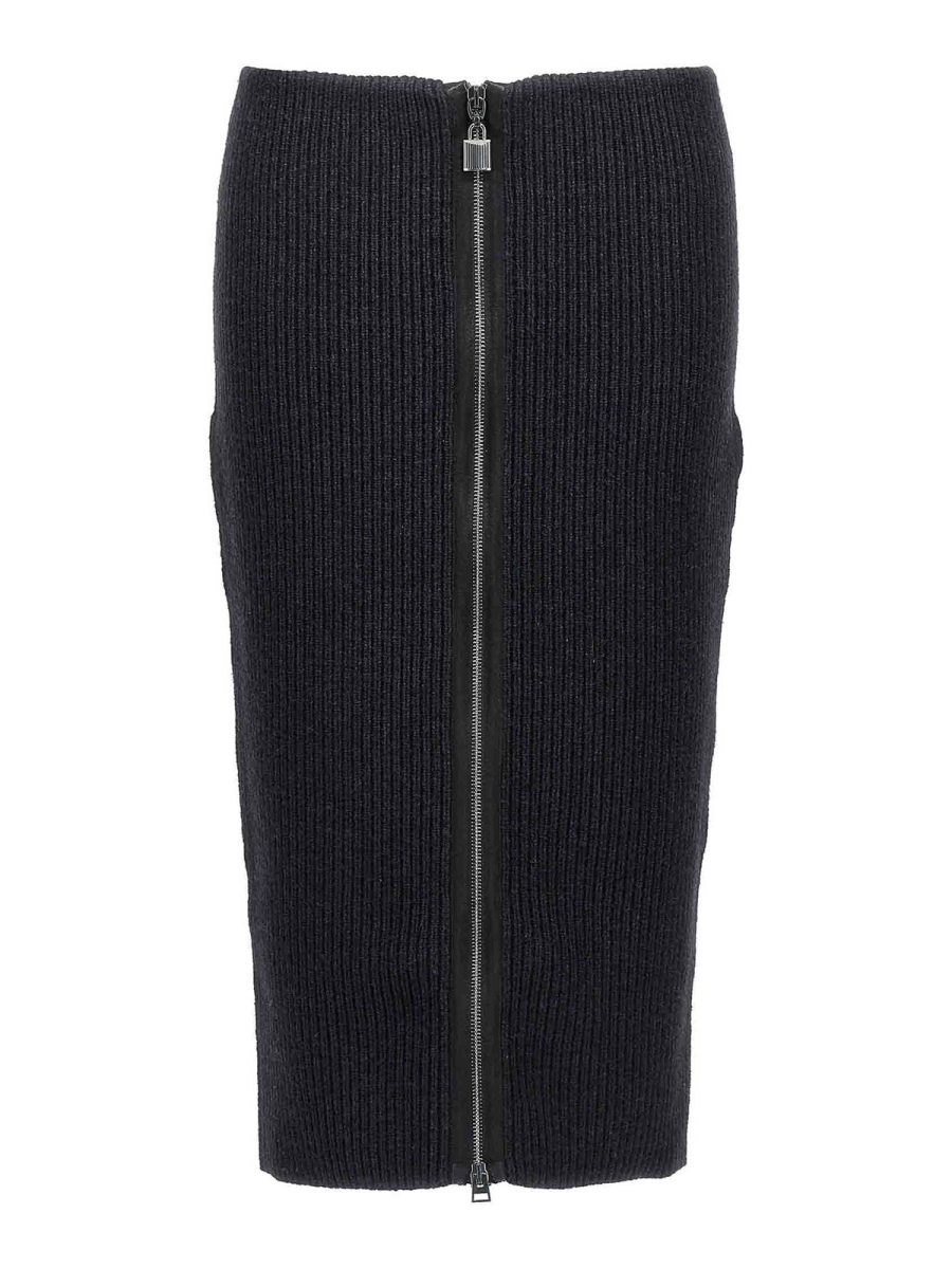 Tom Ford Jupe Midi - Noir