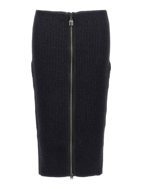 Tom Ford Jupe Midi - Noir