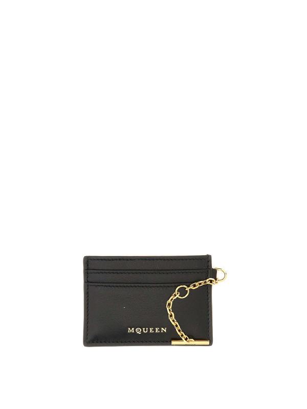 Alexander Mcqueen Portefeuilles - Noir