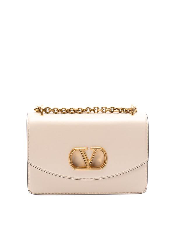 Valentino Garavani Sac Bandoulière - Blanc