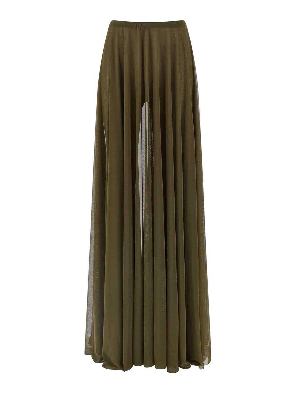 Norma Kamali Jupe Midi - Vert