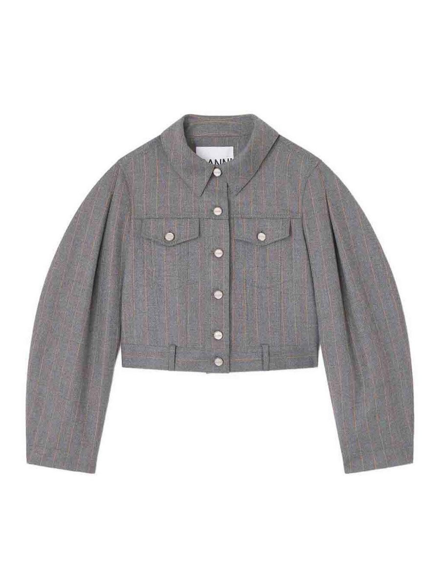 Ganni Blazer - Gris