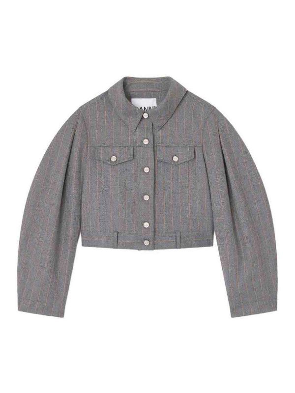 Ganni Blazer - Gris