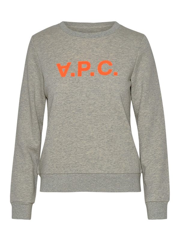 A. P.C. Pull Col Rond - Gris