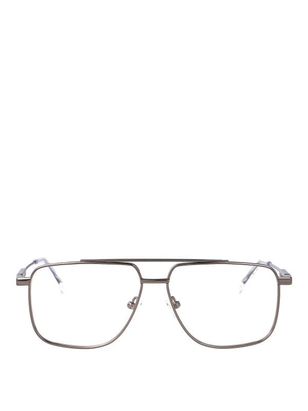 Alexander Mcqueen Lunettes De Soleil - Argent