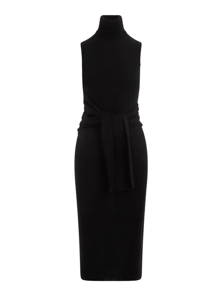 MM6 Maison Margiela Robe Au Genou - Noir