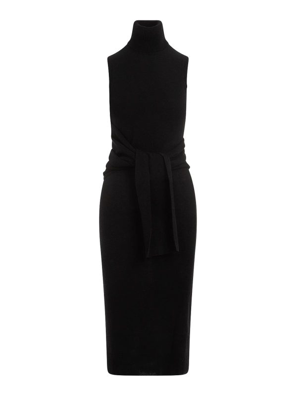 MM6 Maison Margiela Robe Au Genou - Noir