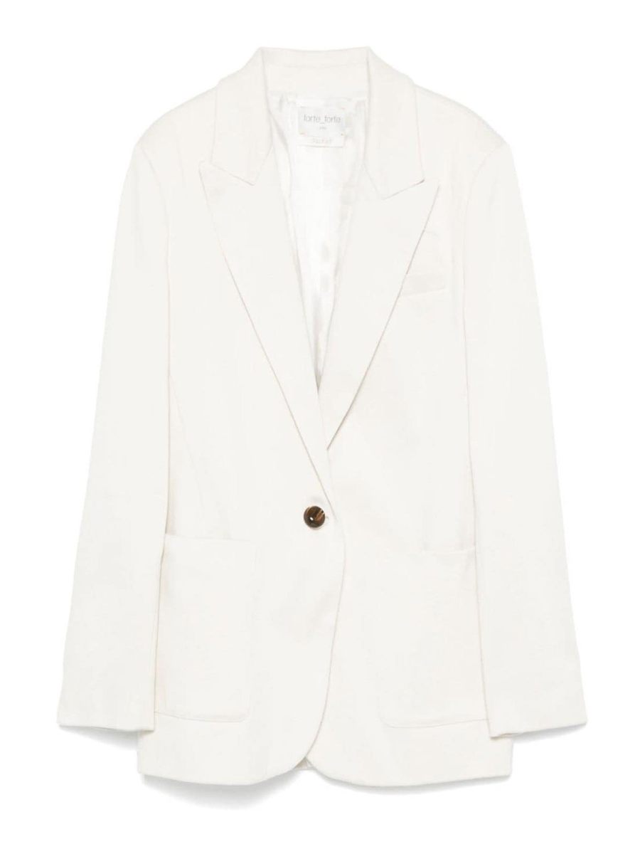 Forte Forte Veste Casual - Blanc