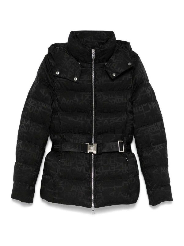Elisabetta Franchi Blouson Rembourré - Noir