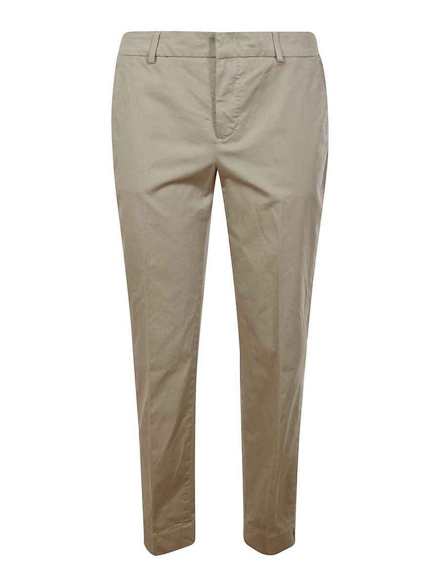 Pt Torino Pantalons Décontractés - Gris Clair