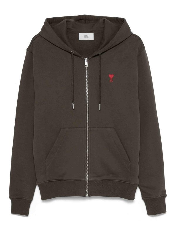 Ami Paris Sweat-Shirts - Camel