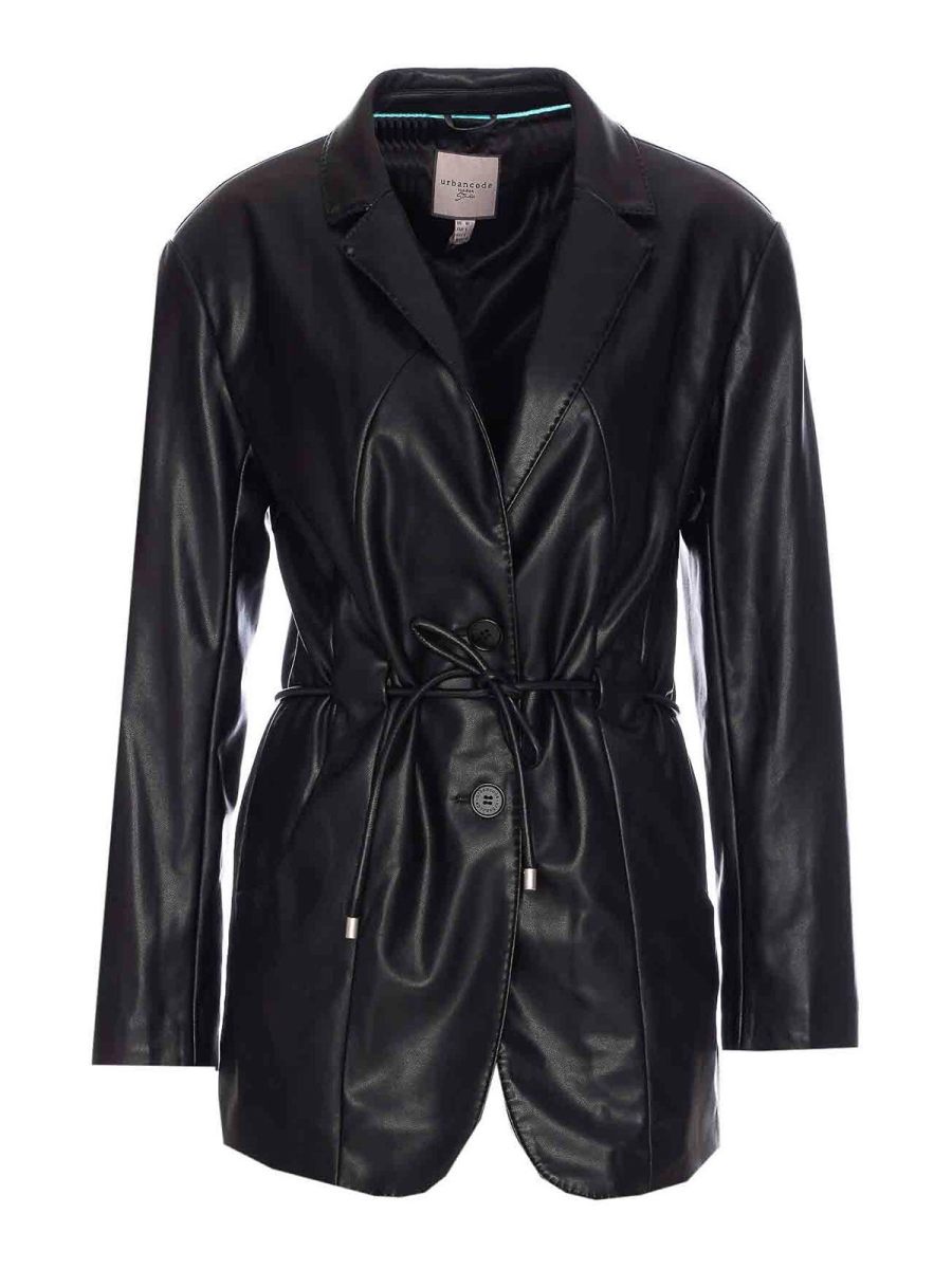 Urbancode Blouson En Cuir - Noir