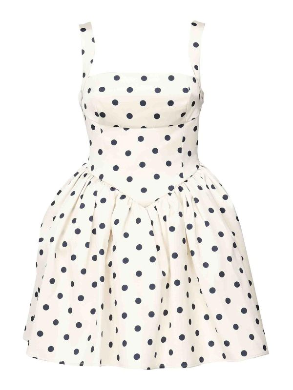Self Portrait Robe Courte - Blanc