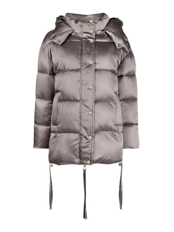 P. A.R. O.S. H. Manteau Court - Gris