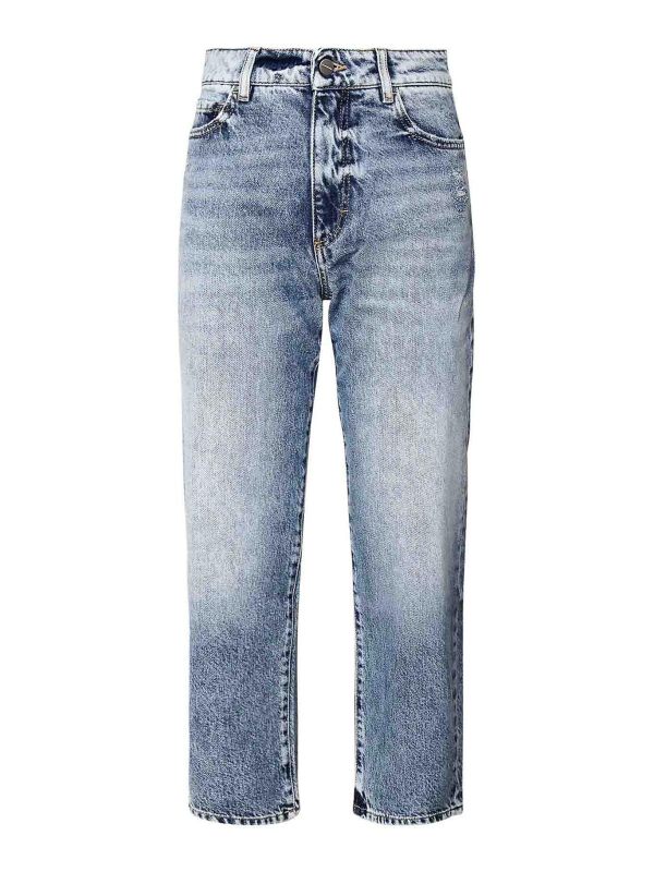 Icon Denim Jean Bootcut - Bleu