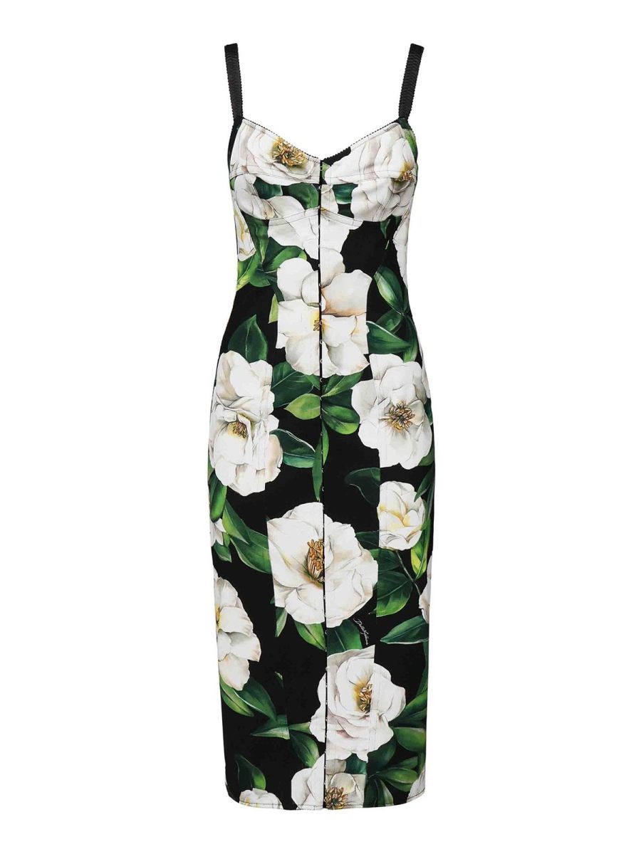 Dolce & Gabbana Maxi Robe - Multicolore