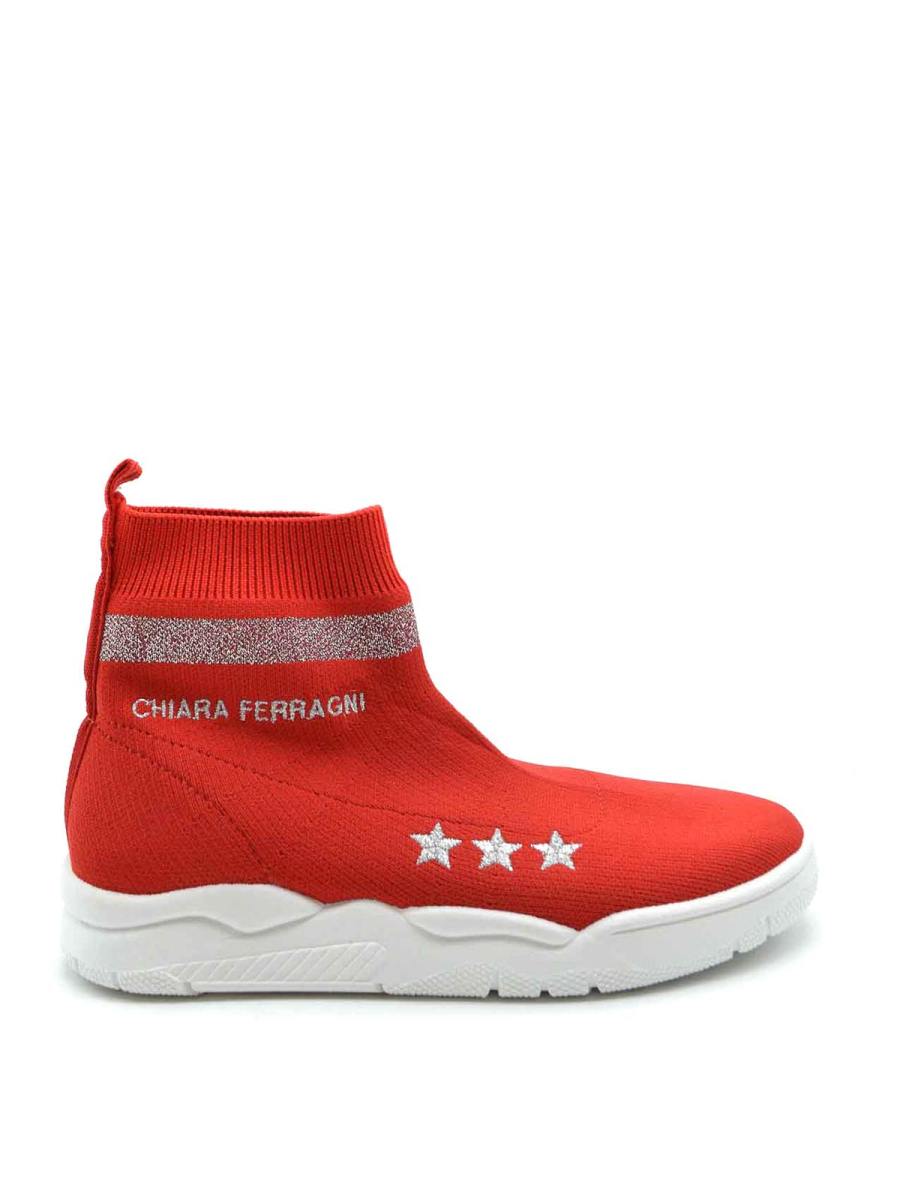 Chiara Ferragni Baskets - Rouge
