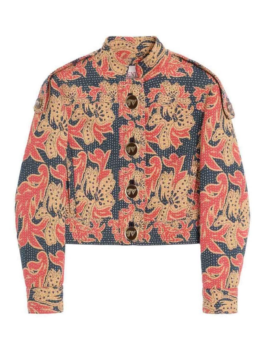 Valentino Manteau Court - Multicolore