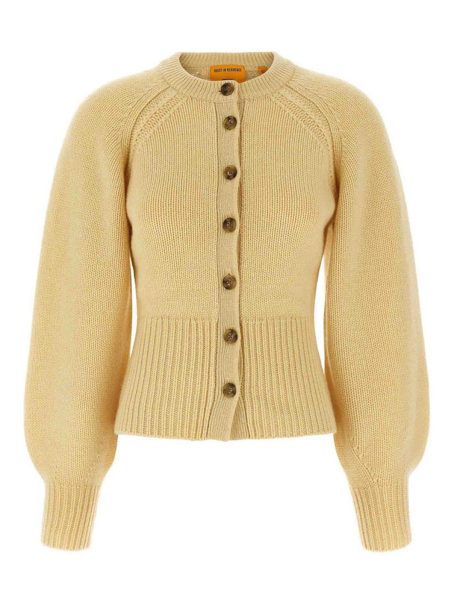 Guest in Residence Cardigan - Jaune