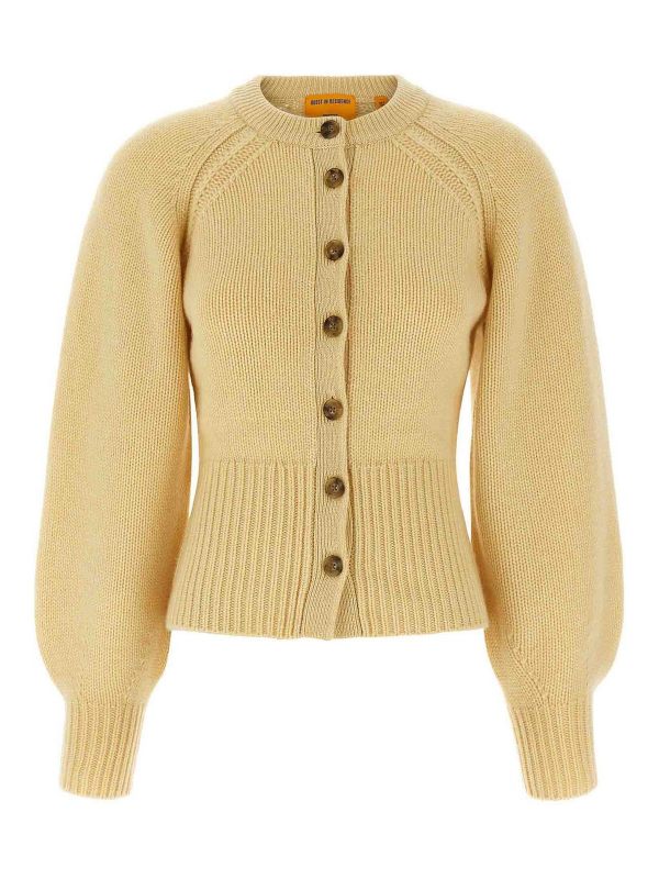 Guest in Residence Cardigan - Jaune