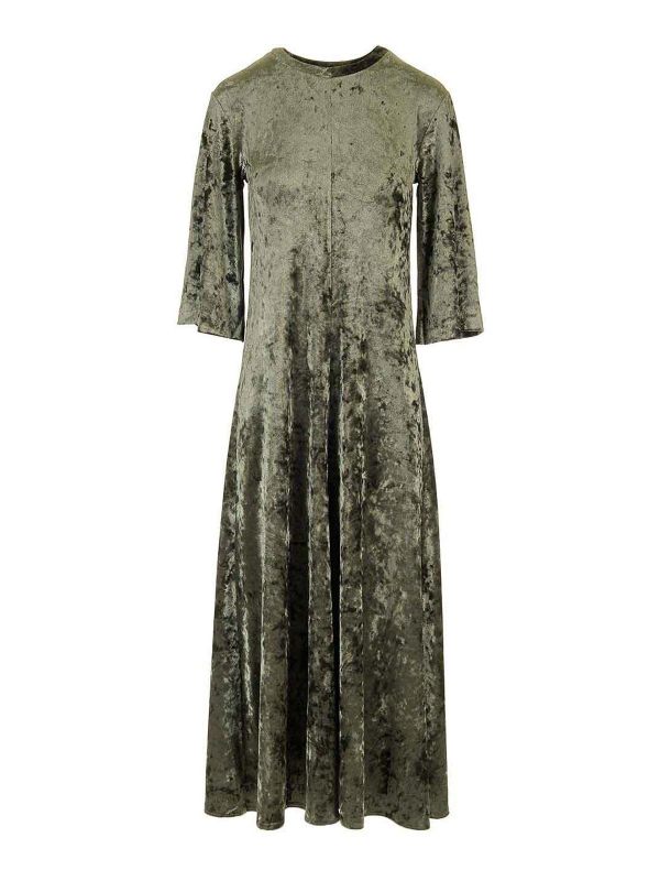 Forte Forte Maxi Robe - Vert