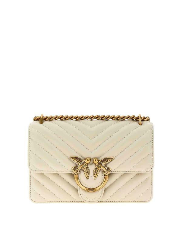 Pinko Sac Bandoulière - Blanc