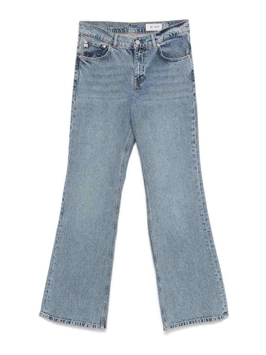 Ag Jeans Jean Droit - Bleu Foncé