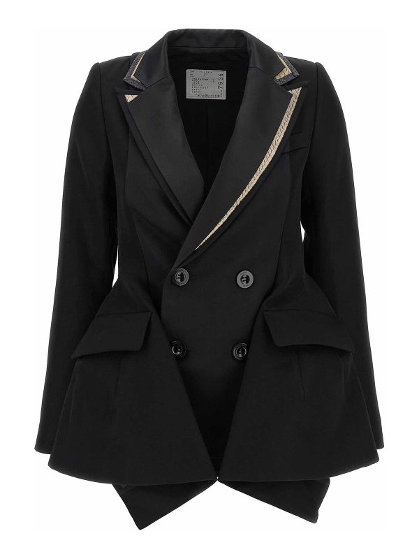 Sacai Blazer - Noir