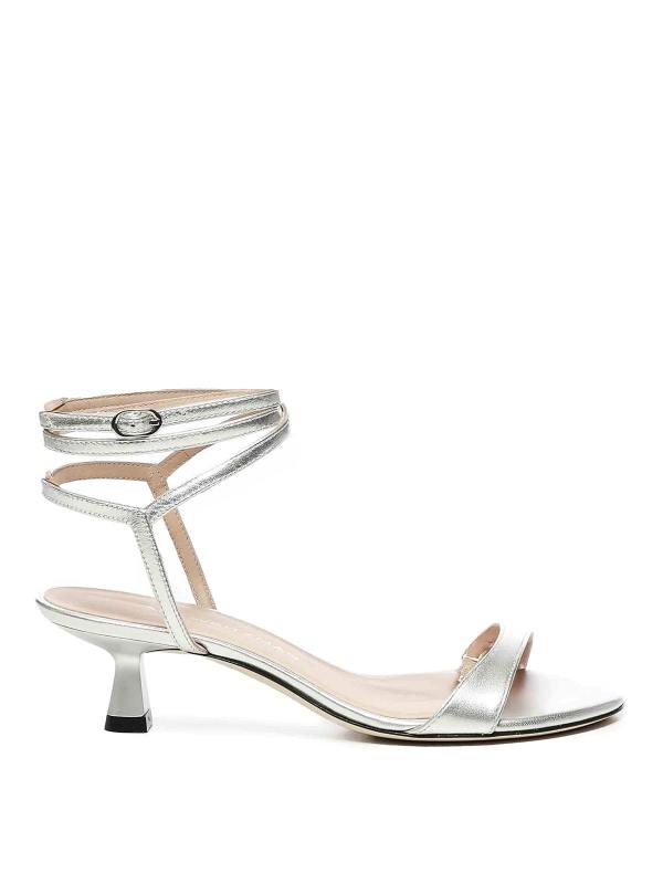 Stuart Weitzman Sandales - Argent