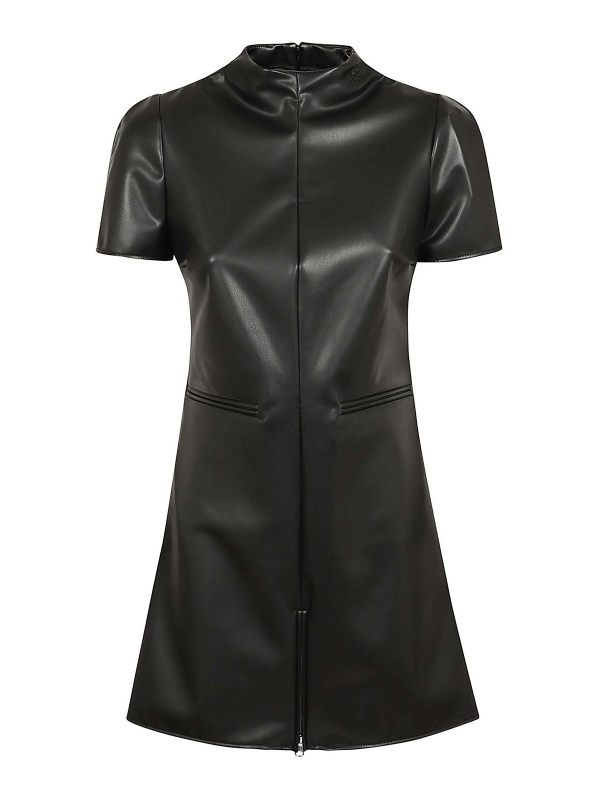 Courreges Robe Courte - Noir