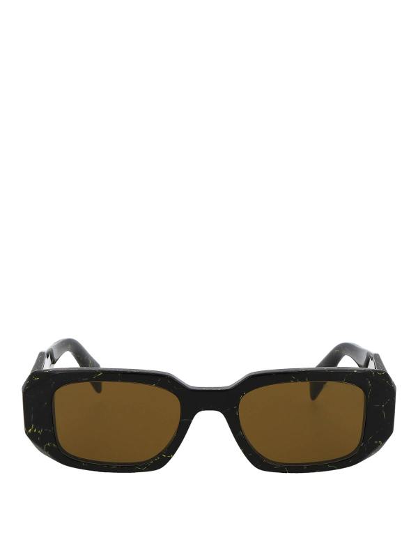 Prada Lunettes De Soleil - Noir
