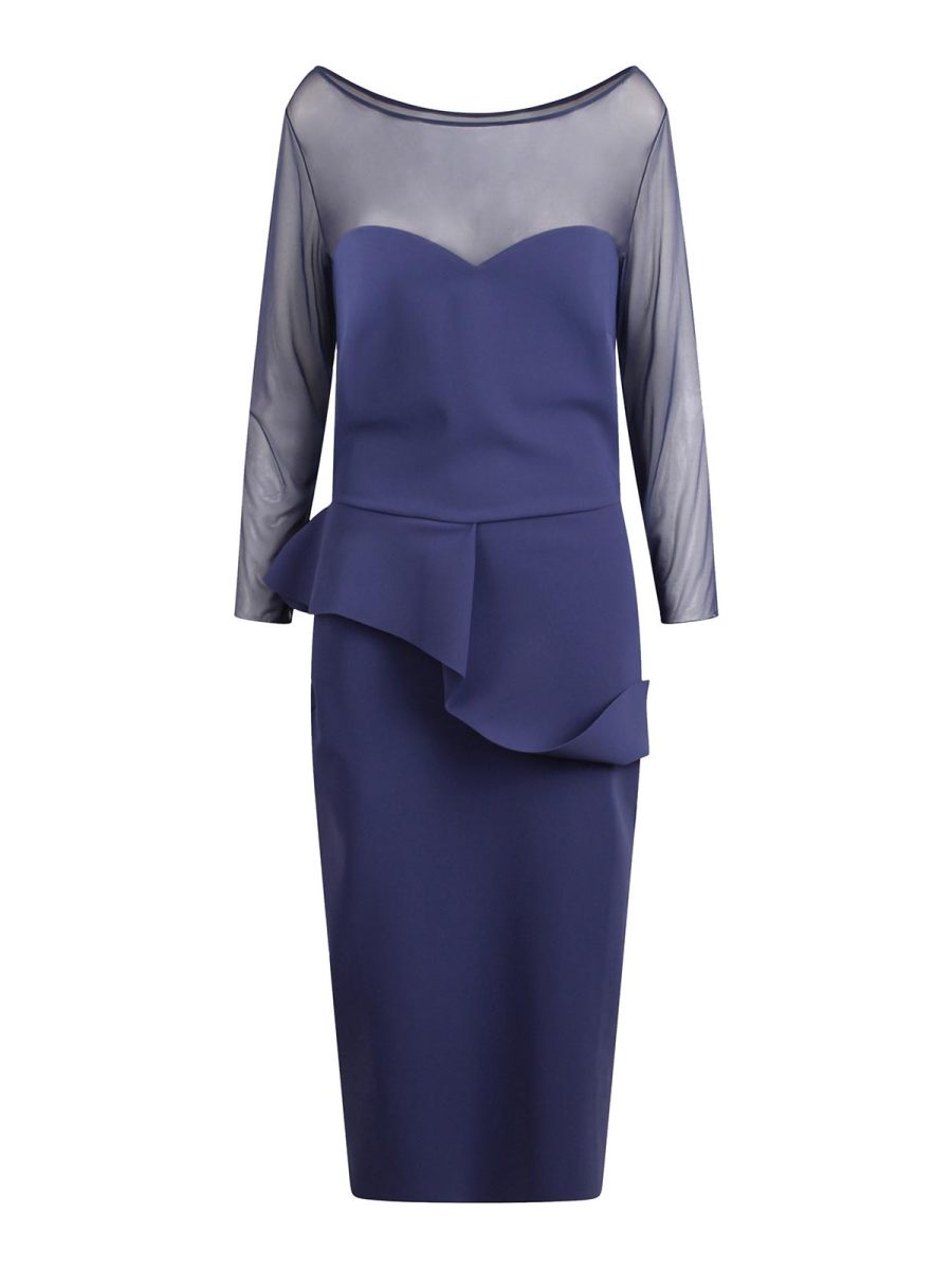 Chiara Boni La Petite Robe Robe Au Genou - Bleu