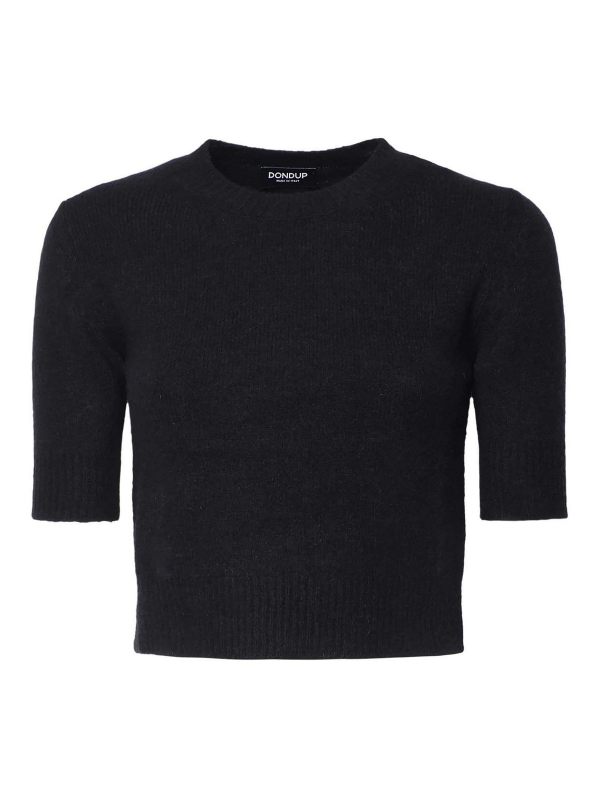 Dondup Pull Col Rond - Noir