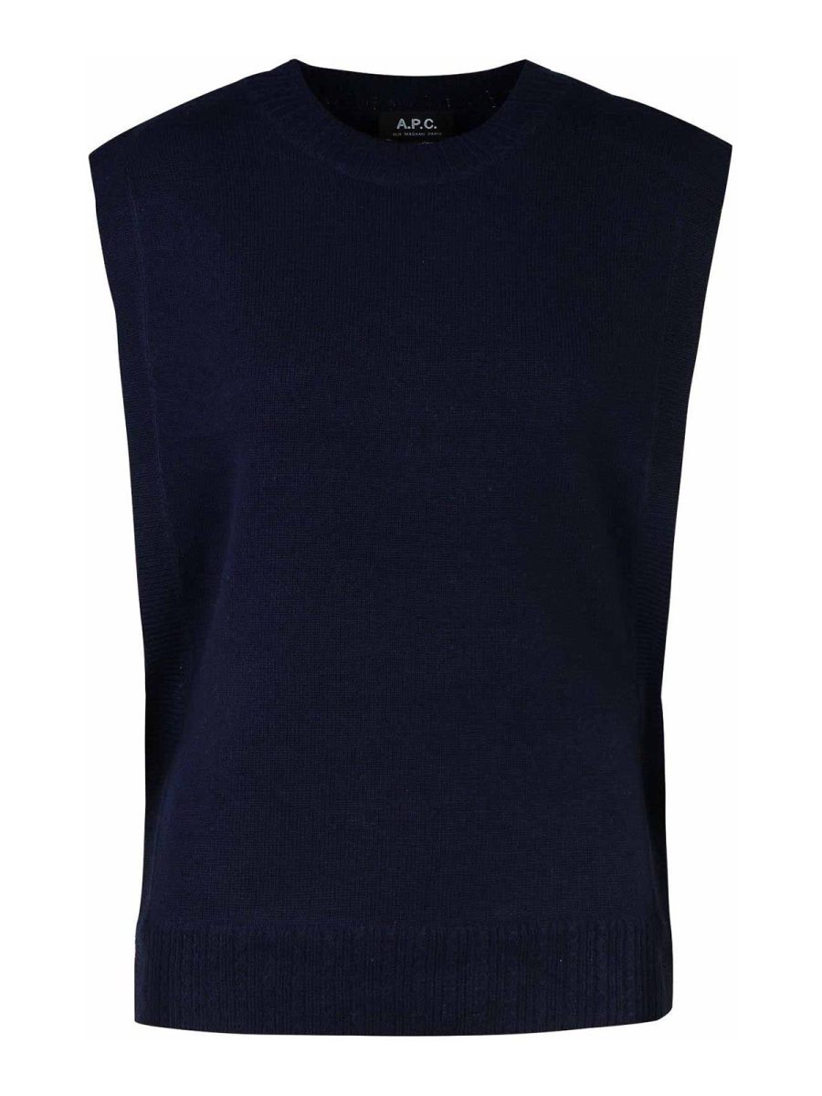 A. P.C. Gilet - Bleu Foncé