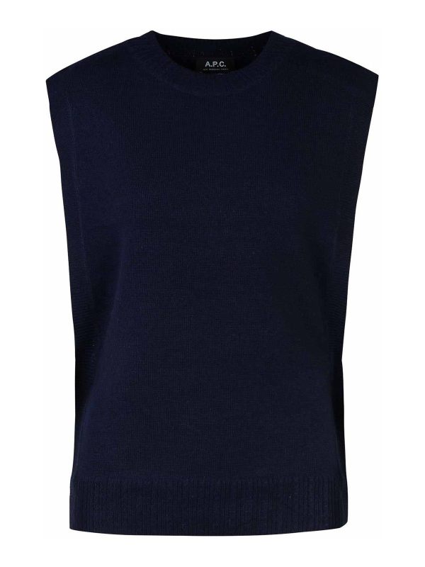 A. P.C. Gilet - Bleu Foncé