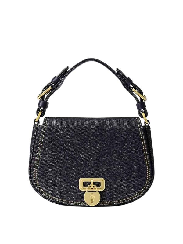 Lauren Ralph Lauren Sac Porté Épaule - Denim