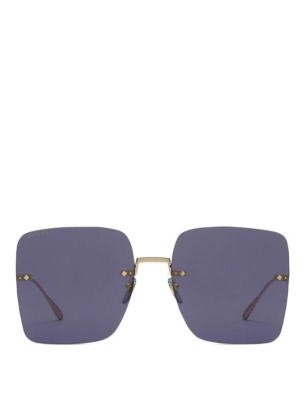 Gucci Lunettes De Soleil - Or