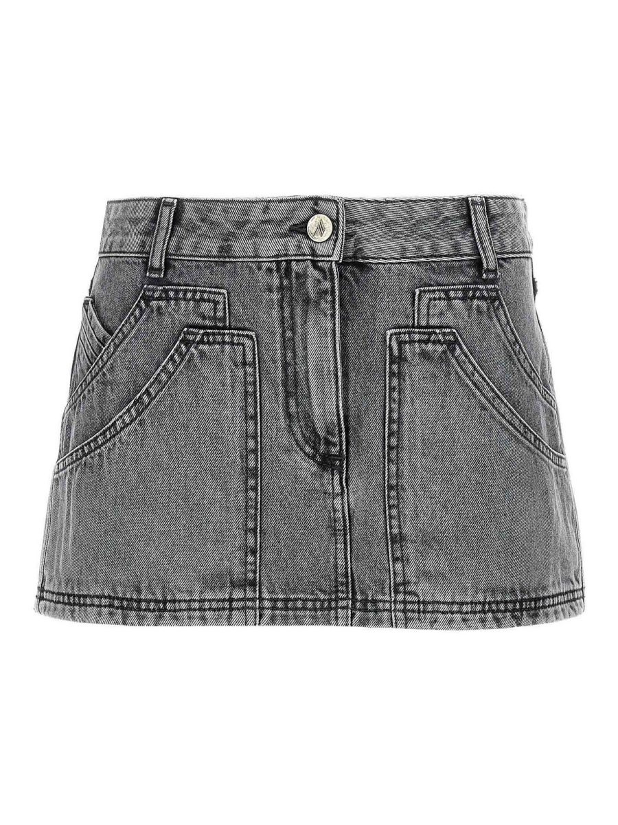 The Attico Mini Jupe - Gris